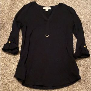 Michael Kors 3/4 Sleeve Top M